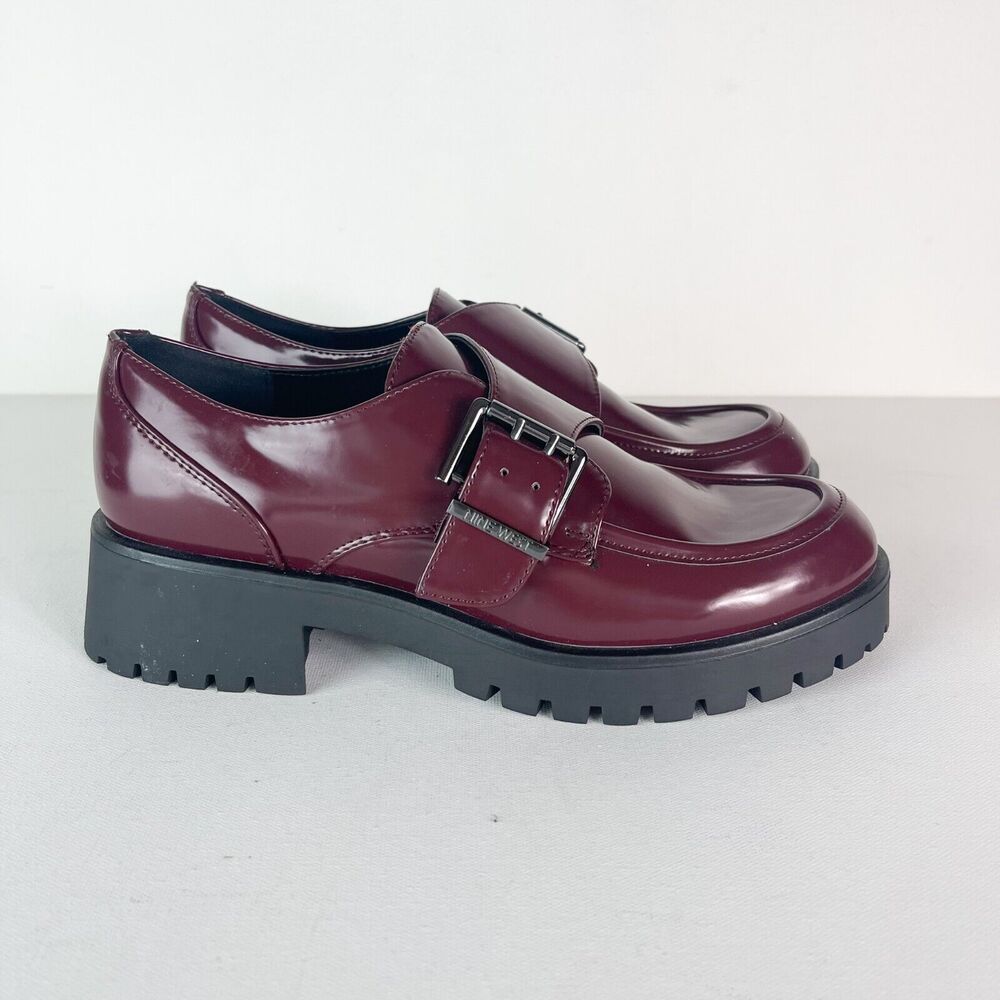 Nine West NWOB Women'S Red Pull-On Araise Loafer Size 9